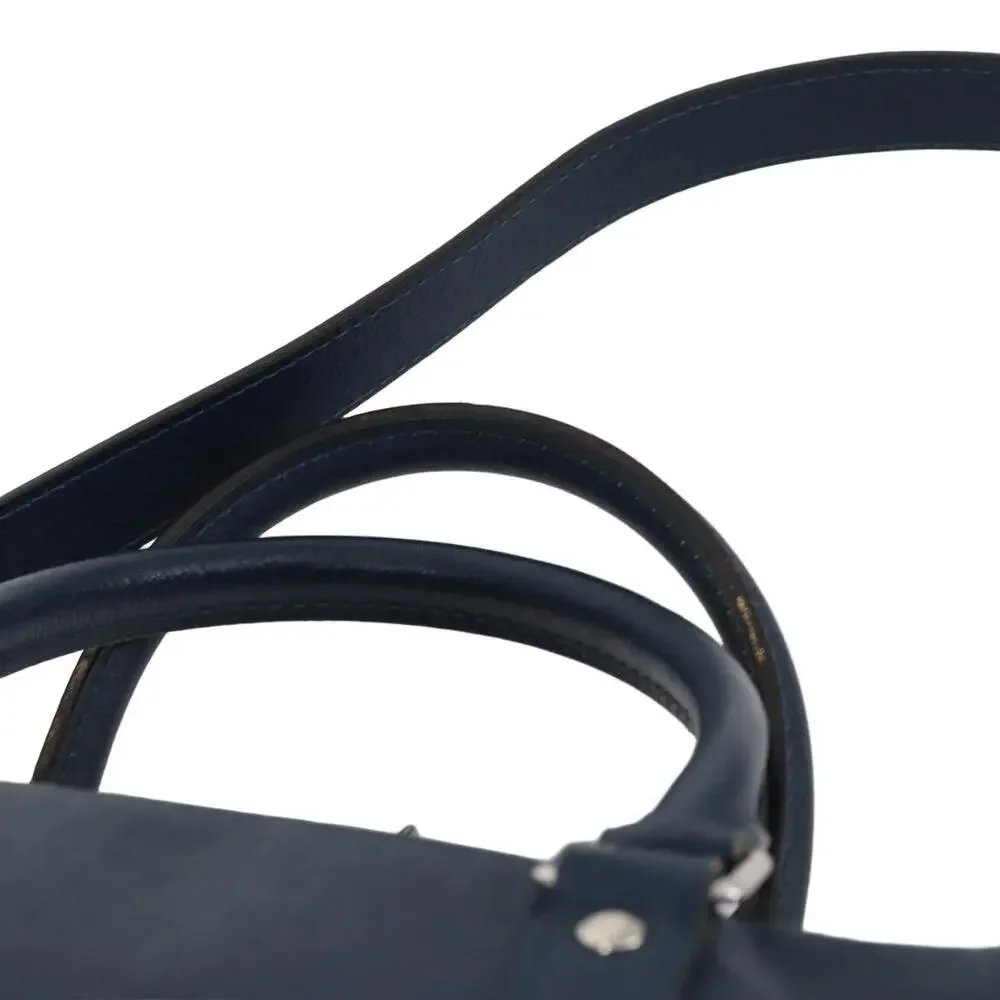 Louis Vuitton Taiga Porte Documents Voyage PM Bag Blue